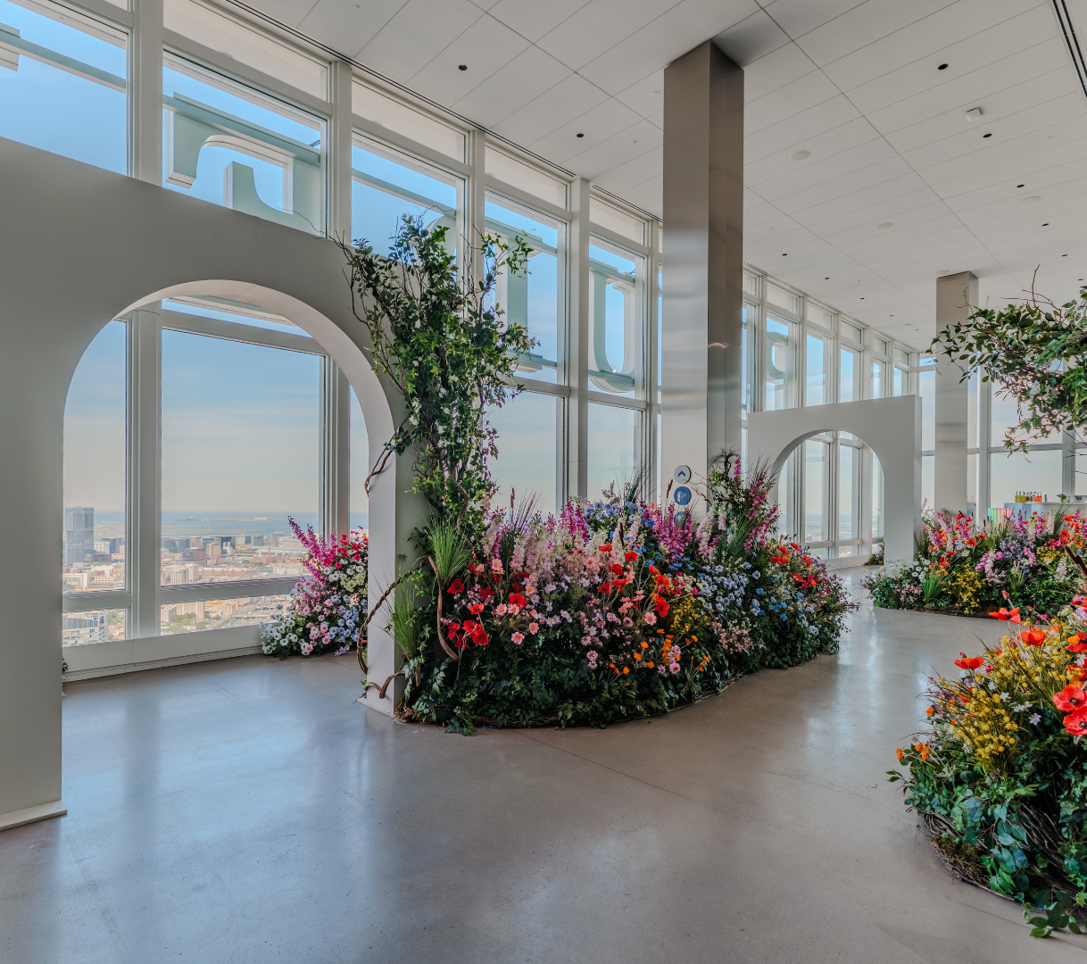 Summer Reimagined immersive installation at View Boston